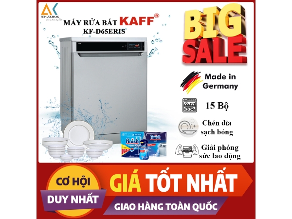 Máy Rửa Chén Bát KAFF KF-D65ERIS -Made in Germany